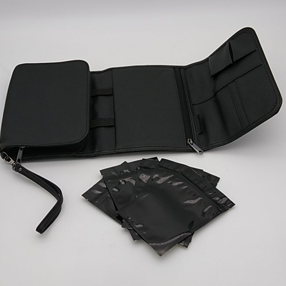 PU Leather Large RFID Blocking Travel Storage Case - Picture 6 of 10